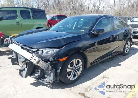 2016 Honda Civic Lx from USA, damaged, VIN 19XFC2F53GE041515